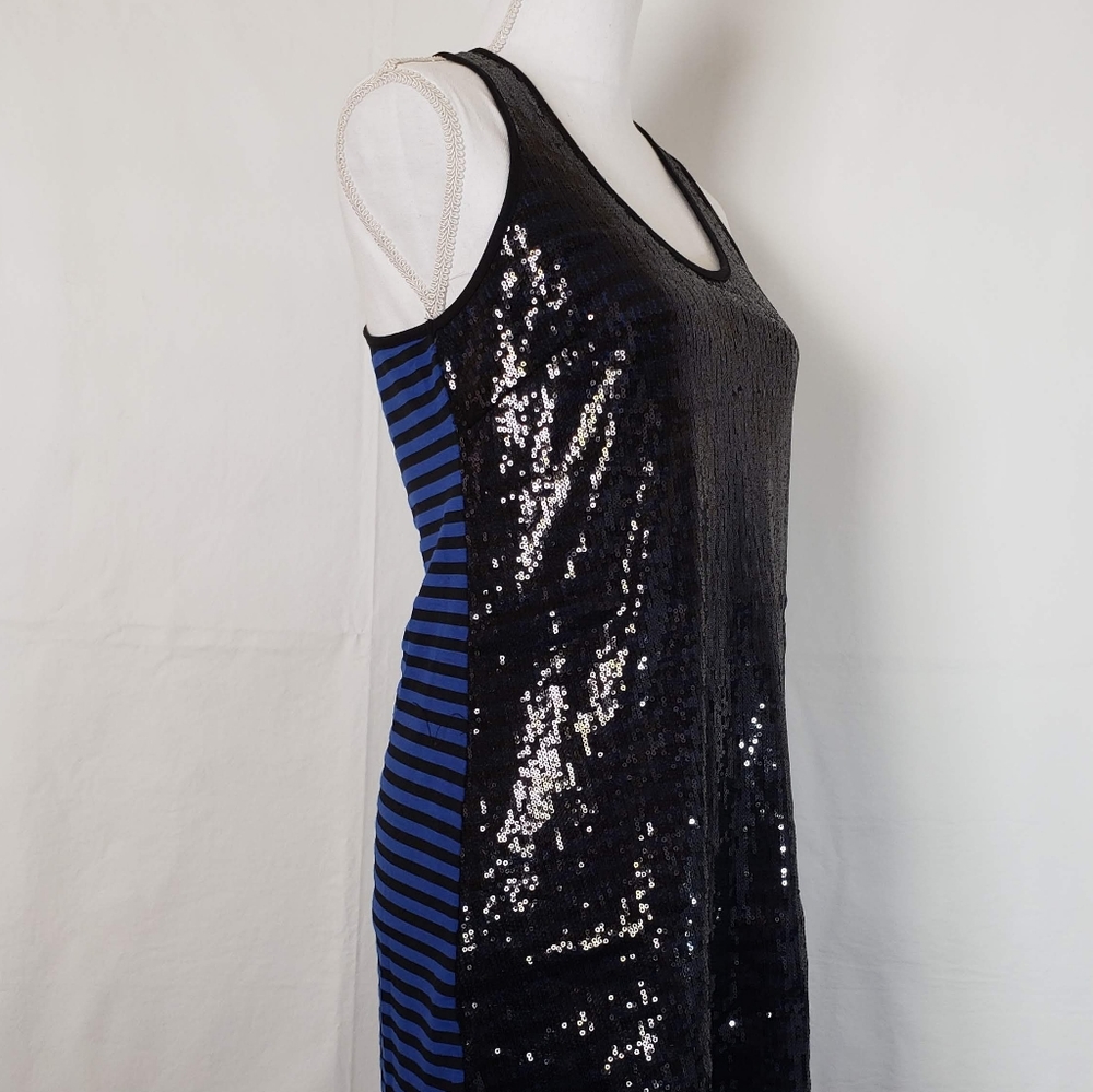 Johnny Martin Women's Bodycon Dress Black Sequin M